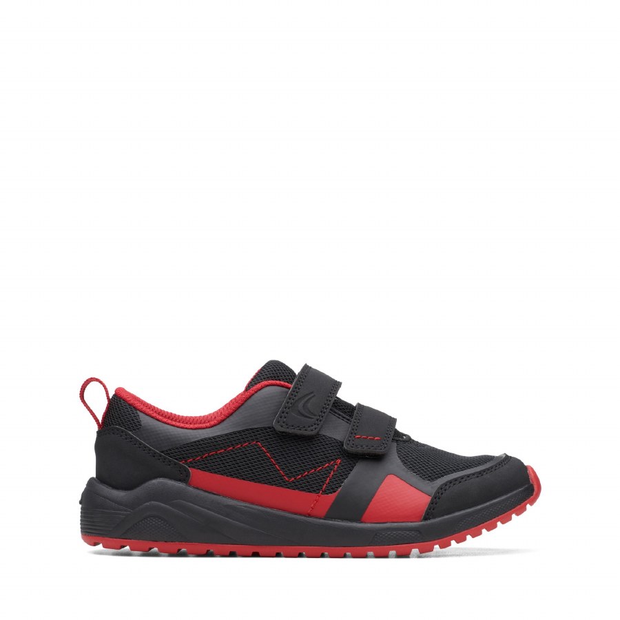 Clarks velcro best sale trainers